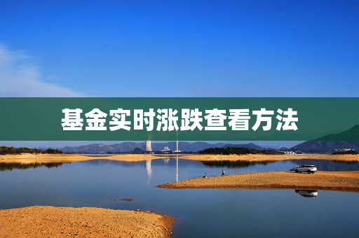 基金实时涨跌查看方法