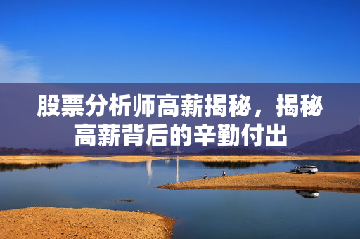 股票分析师高薪揭秘，揭秘高薪背后的辛勤付出