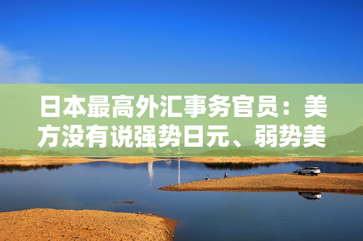 日本最高外汇事务官员：美方没有说强势日元、弱势美元是可取的