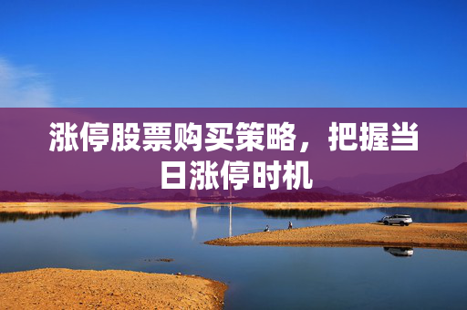 涨停股票购买策略，把握当日涨停时机