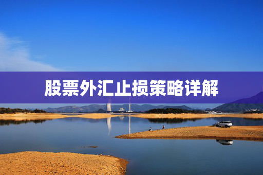 股票外汇止损策略详解