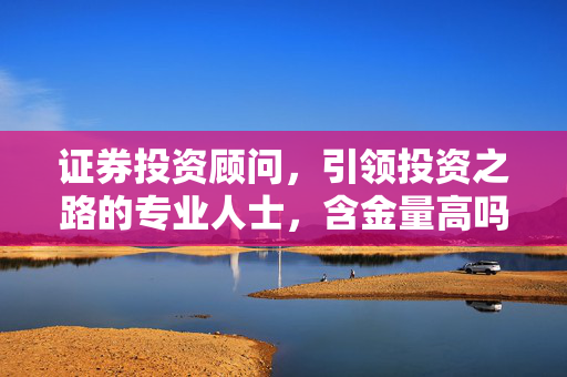 证券投资顾问，引领投资之路的专业人士，含金量高吗？