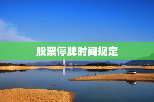 股票停牌时间规定