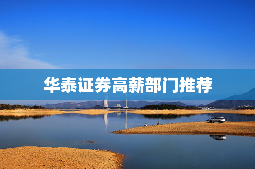 华泰证券高薪部门推荐