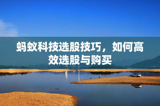 蚂蚁科技选股技巧，如何高效选股与购买