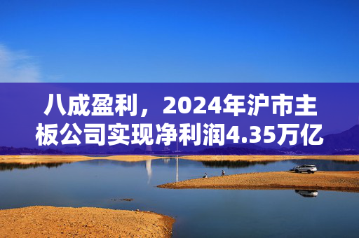 八成盈利，2024年沪市主板公司实现净利润4.35万亿元
