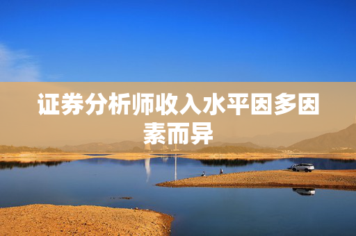 证券分析师收入水平因多因素而异
