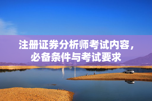 证券分析师考试 第2页