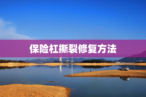 保险杠撕裂修复方法