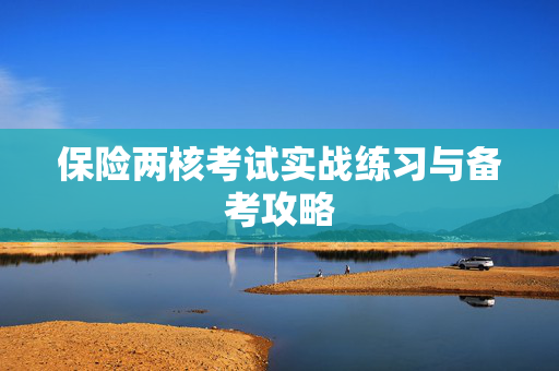 保险两核考试实战练习与备考攻略