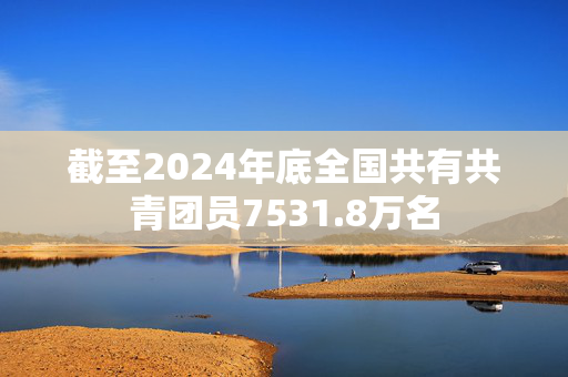 截至2024年底全国共有共青团员7531.8万名