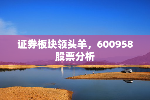 证券板块领头羊，600958股票分析