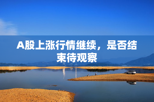 A股上涨行情继续，是否结束待观察
