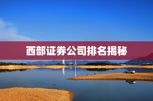 西部证券公司排名揭秘