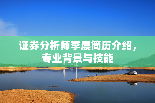 证券分析师李晨简历介绍，专业背景与技能