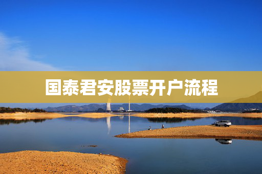 国泰君安股票开户流程