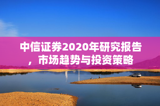 中信证券2020年研究报告，市场趋势与投资策略