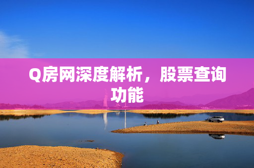 Q房网深度解析，股票查询功能