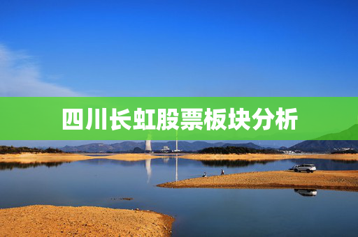 四川长虹股票板块分析