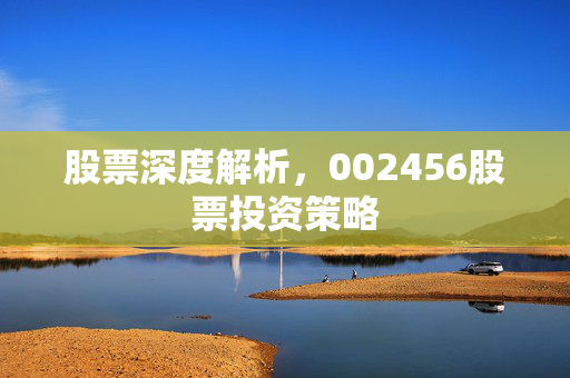 股票深度解析，002456股票投资策略