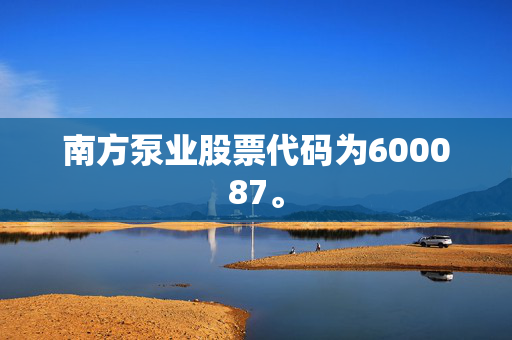 南方泵业股票代码为600087。