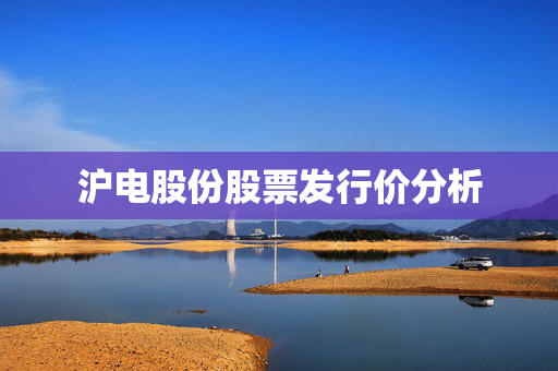 沪电股份股票发行价分析