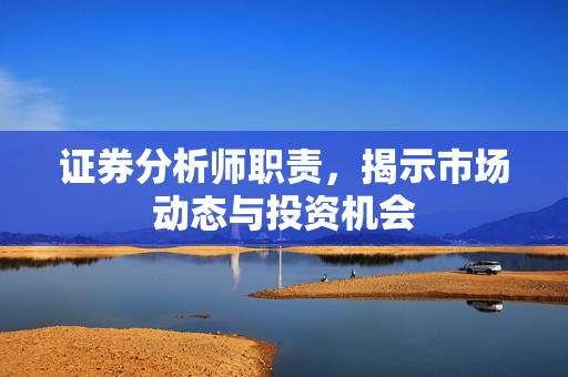 证券分析师职责，揭示市场动态与投资机会