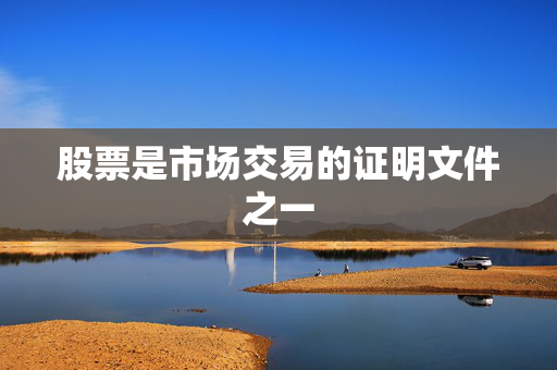 股票是市场交易的证明文件之一
