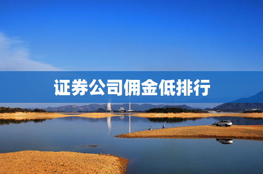 证券公司佣金低排行