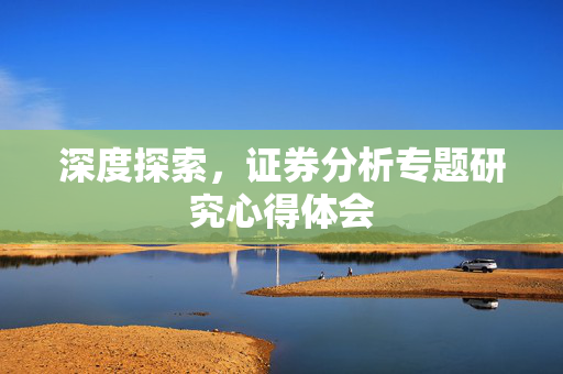 深度探索，证券分析专题研究心得体会