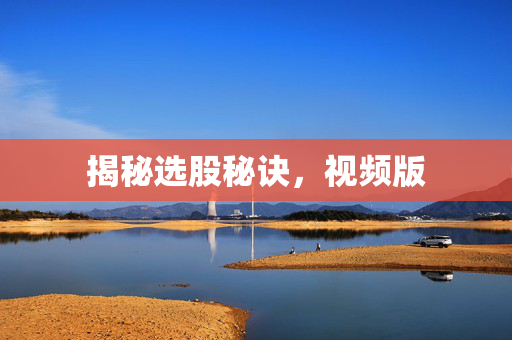 揭秘选股秘诀，视频版