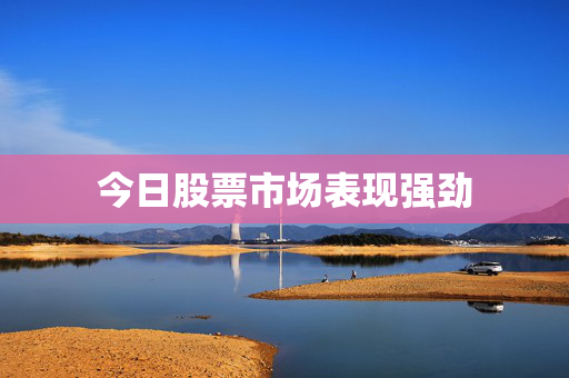 今日股票市场表现强劲