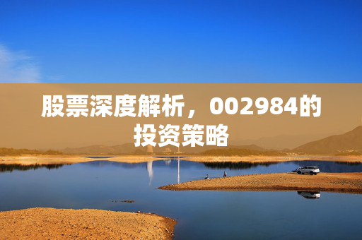 股票深度解析，002984的投资策略