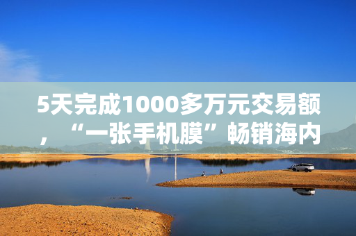 5天完成1000多万元交易额，“一张手机膜”畅销海内外的启示