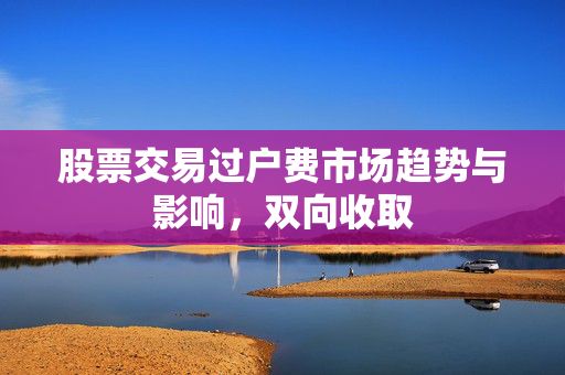 股票交易过户费市场趋势与影响，双向收取