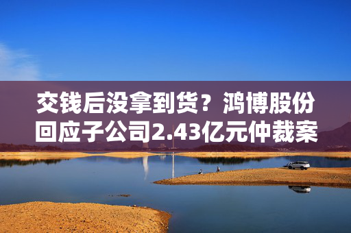 交钱后没拿到货？鸿博股份回应子公司2.43亿元仲裁案：预计无重大财产损失