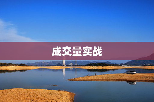 成交量实战