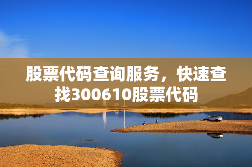 股票代码查询服务，快速查找300610股票代码