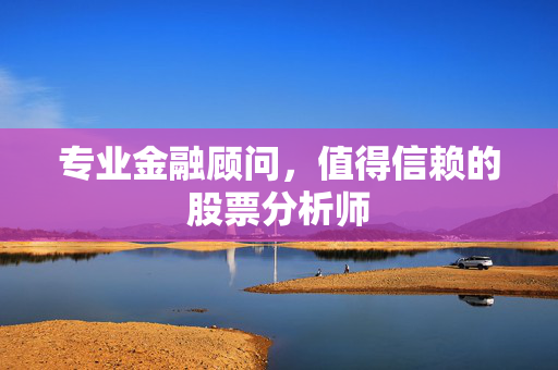 专业金融顾问，值得信赖的股票分析师