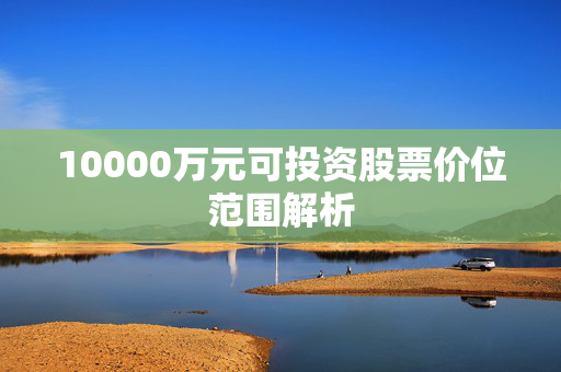 10000万元可投资股票价位范围解析