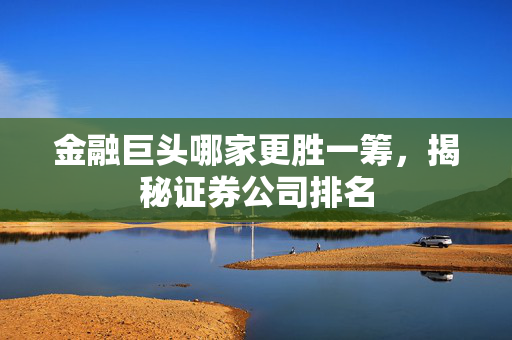 金融巨头哪家更胜一筹，揭秘证券公司排名