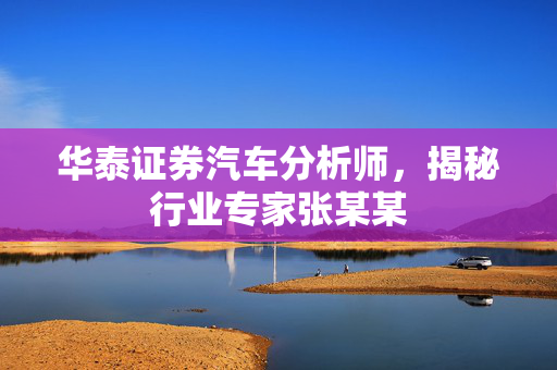 华泰证券汽车分析师，揭秘行业专家张某某