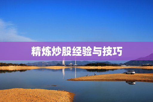 精炼炒股经验与技巧