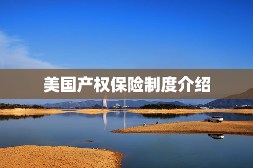 美国产权保险制度介绍