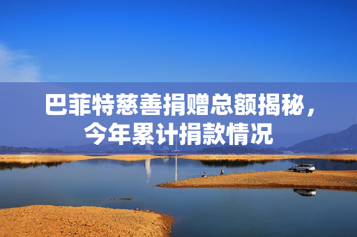 巴菲特慈善捐赠总额揭秘，今年累计捐款情况