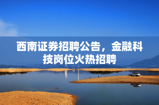 金融科技岗位