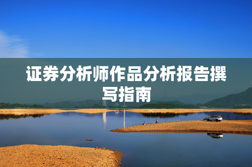 证券分析师作品分析报告撰写指南