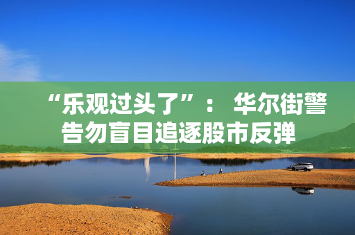 “乐观过头了”： 华尔街警告勿盲目追逐股市反弹
