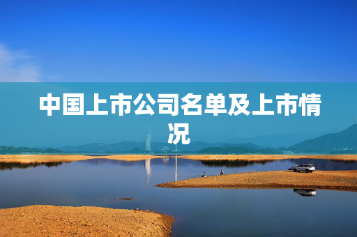 中国上市公司名单及上市情况
