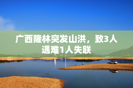 广西隆林突发山洪，致3人遇难1人失联